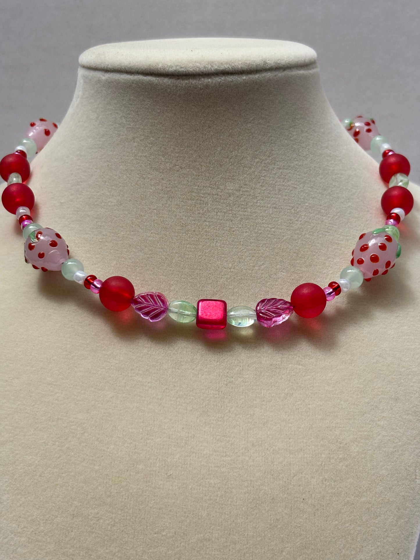 Strawberry Patch Necklace