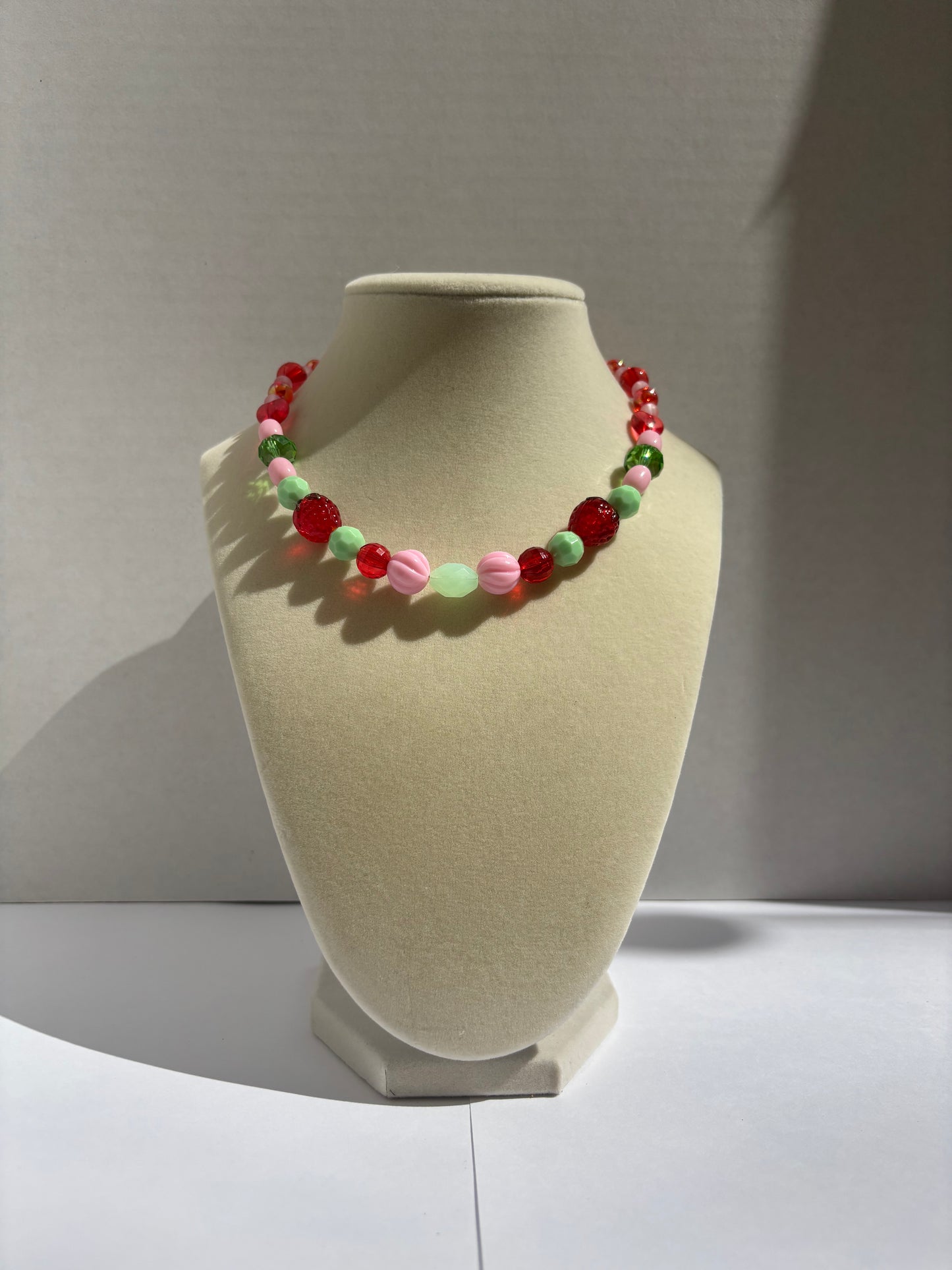 Strawberry Shortcake Necklace