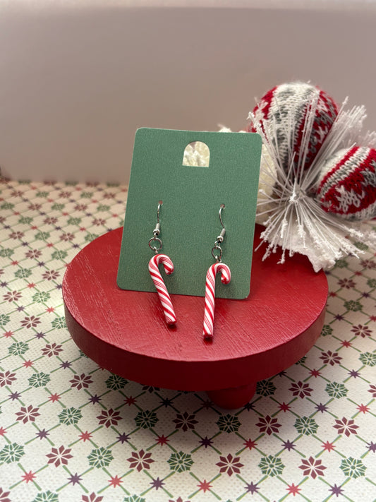 Candy Cane Earrings