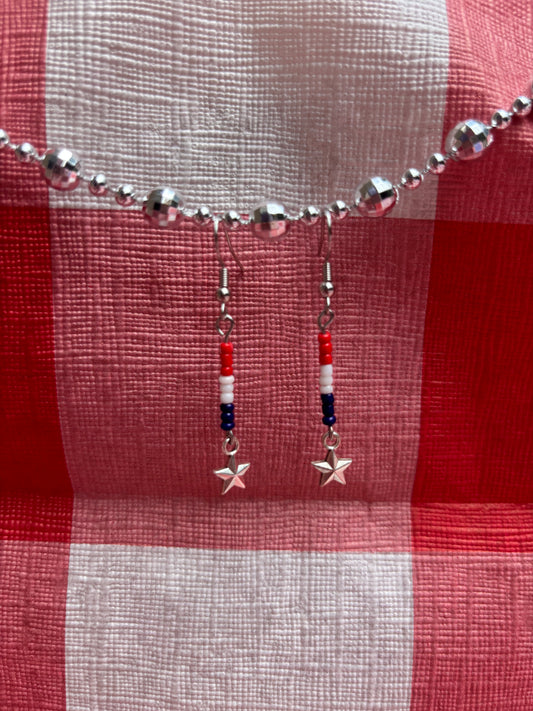 Patriotic Earrings