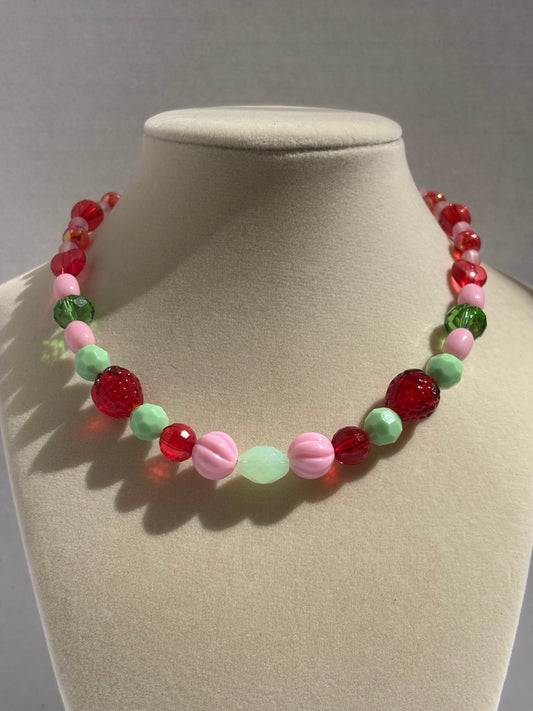 Strawberry Shortcake Necklace