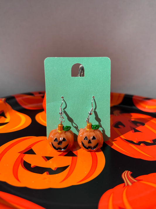 Jack-o’-lantern Earrings
