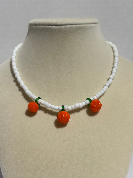 Pumpkin Patch Necklace