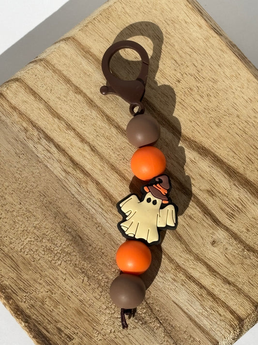 Witchy Ghost Keychain