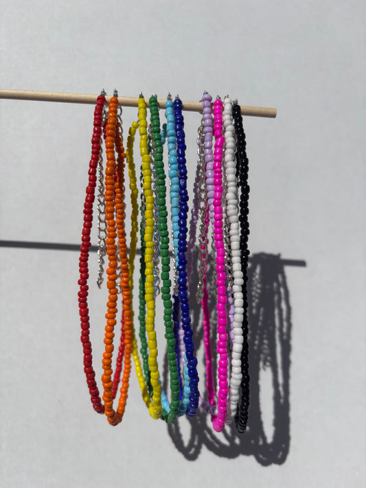 Simple Color Necklaces